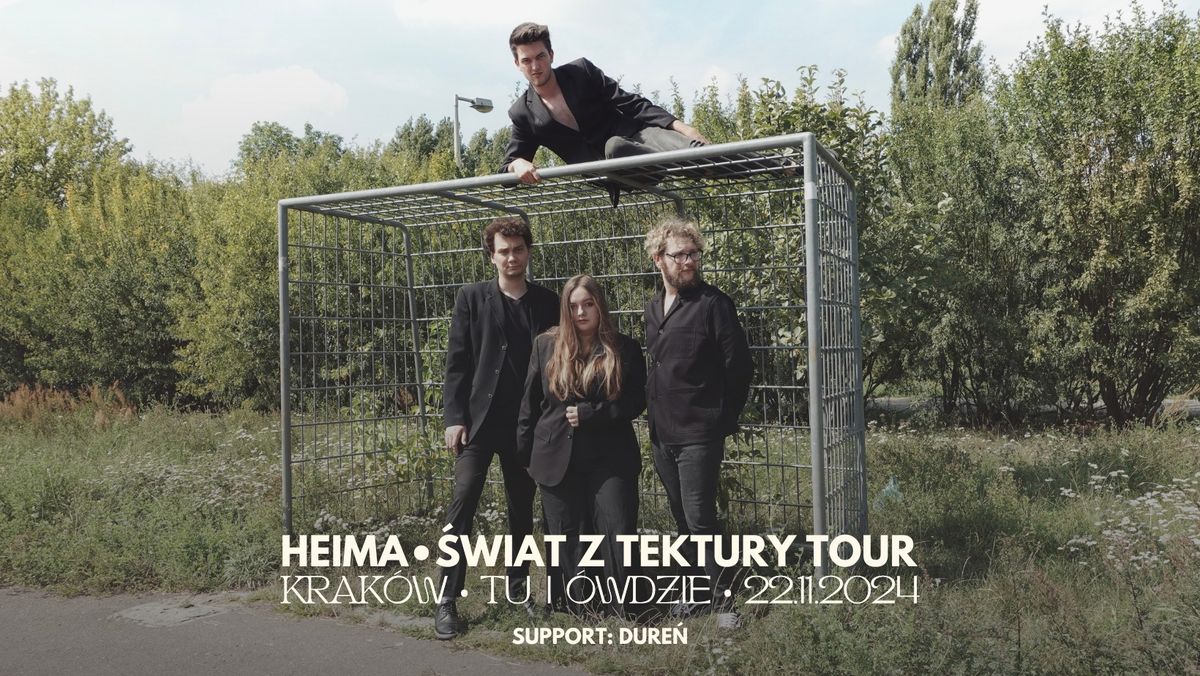 Heima \u2022 Krak\u00f3w \u2022 22.11 \u2022 \u015awiat z tektury Tour