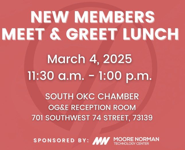 New Members Meet & Greet Lunch