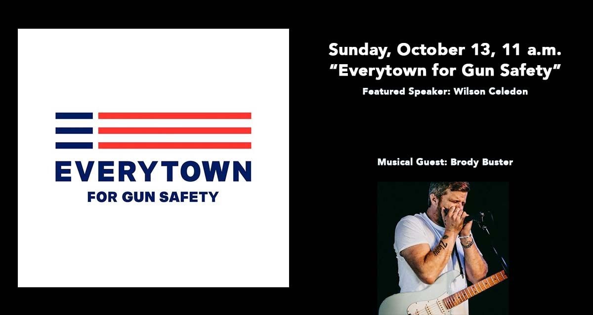 "Everytown for Gun Safety," featured speaker: Wilson Celedon