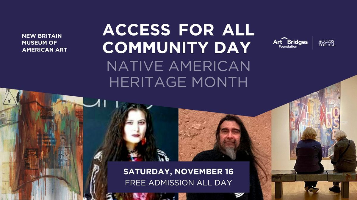 Access for All Community Day | National Native American Heritage Month