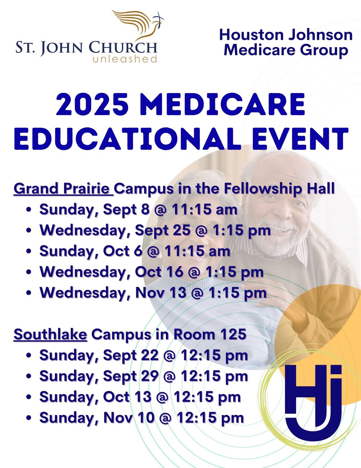 2025 Medicare Informational Sessions - SOUTHLAKE CAMPUS