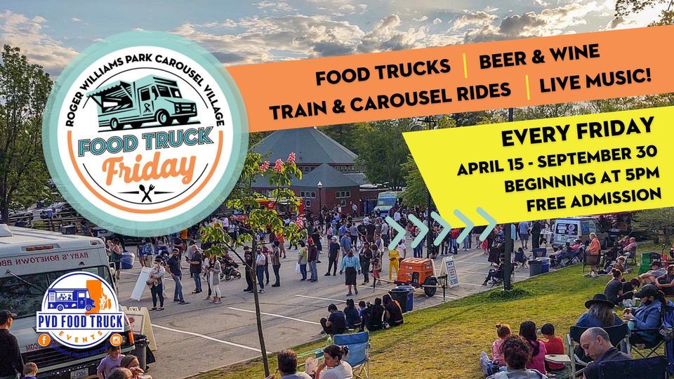Food Truck Friday Roger Williams Park 2022, Roger Williams Park Zoo