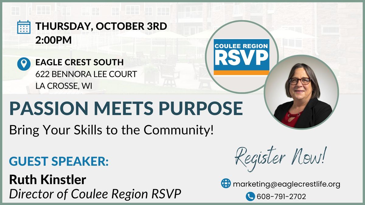 ECC LIFE: Community Connection - Coulee Region RSVP