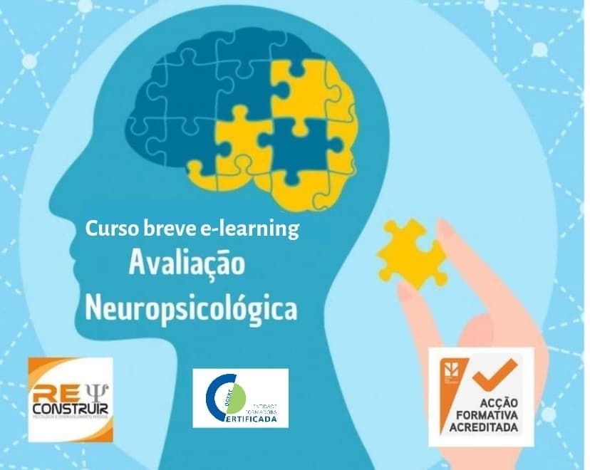 Curso E-learning de Avalia\u00e7\u00e3o Neuropsicol\u00f3gica (Acreditado pela OPP)