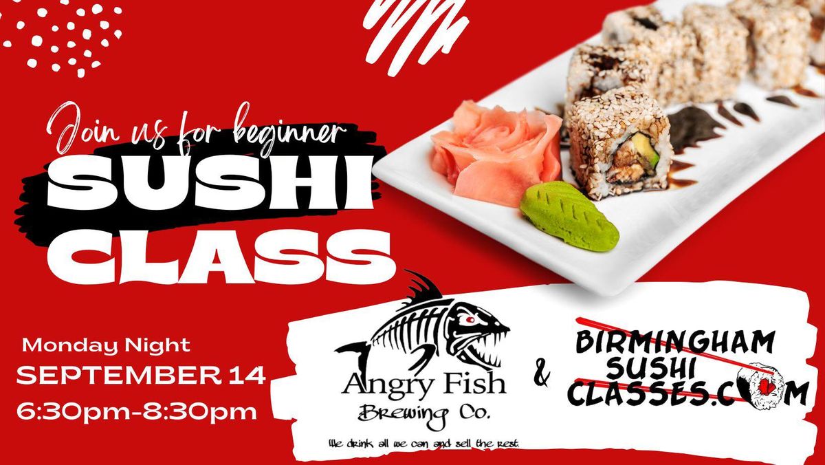 Beginner Sushi Class- Lexington South Carolina