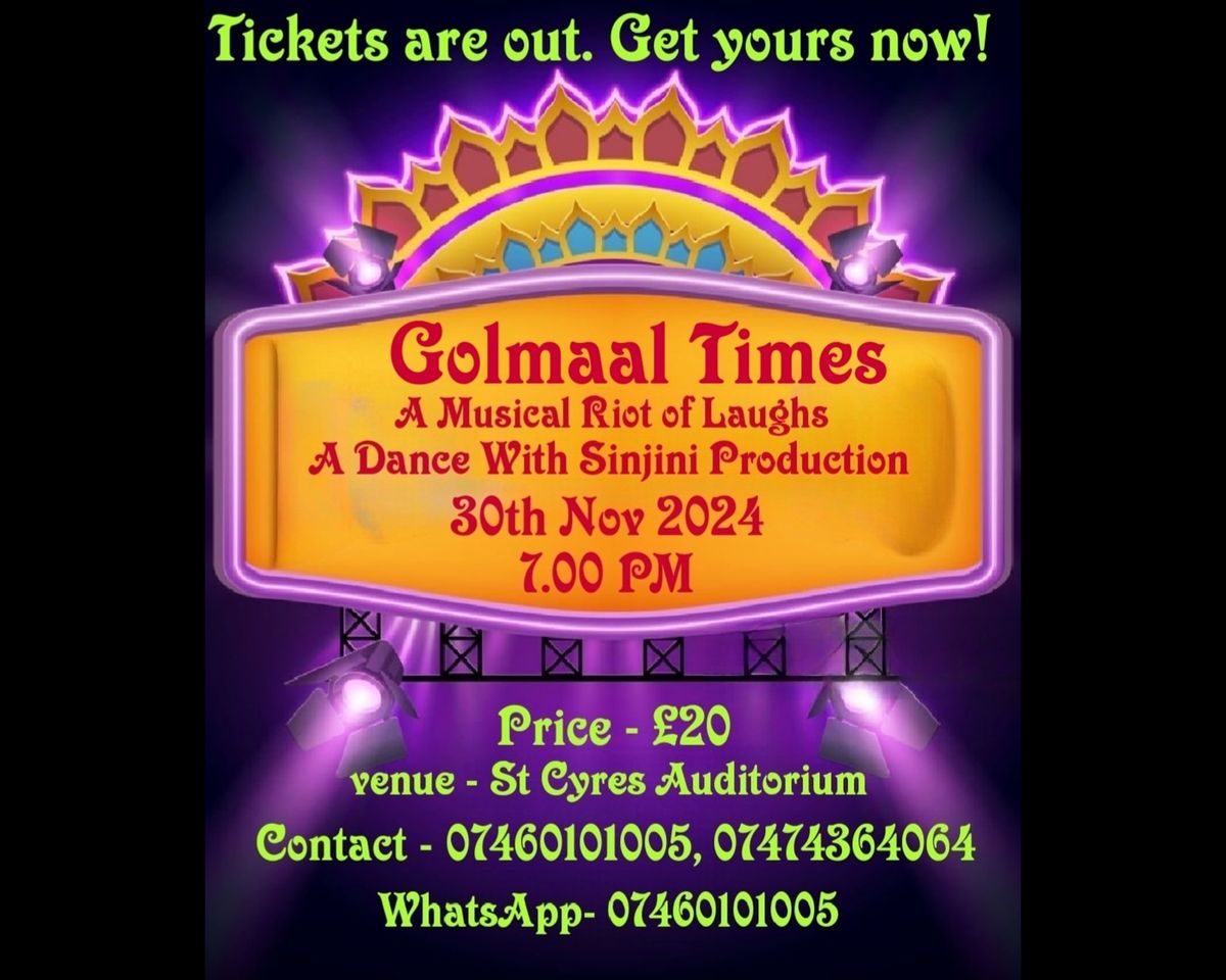 Golmaal Times, The Musical