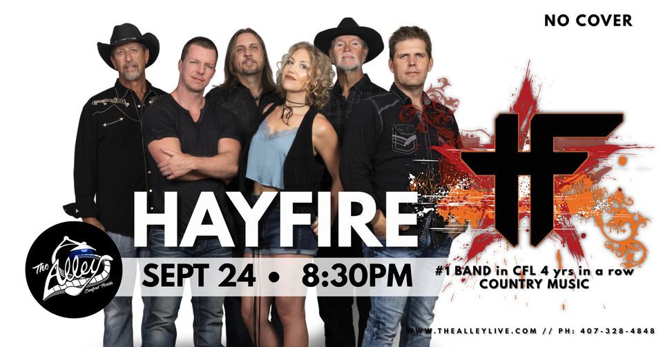 Hayfire Band Live Country Music at The Alley & Fuel BBQ in Sanford