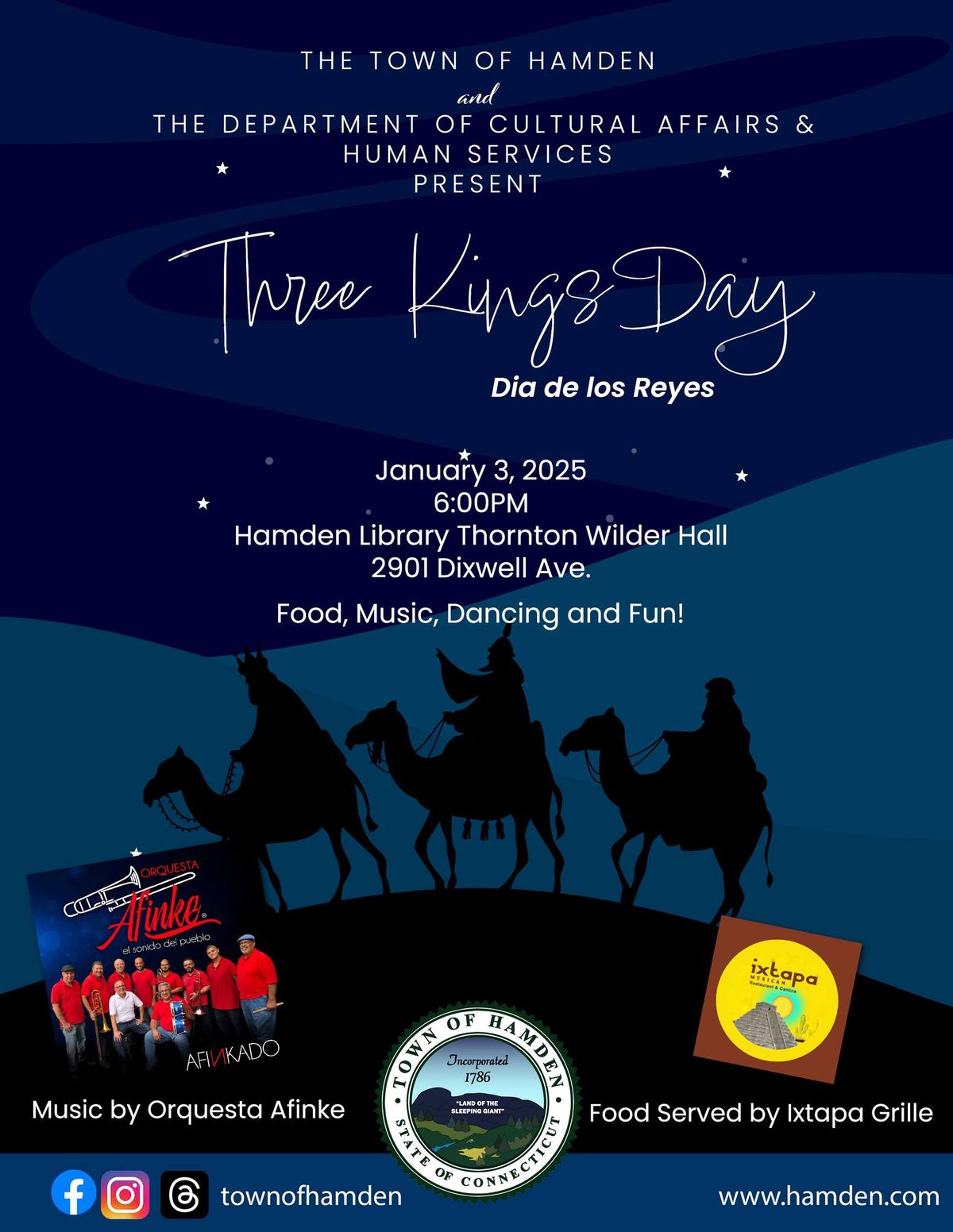 Three Kings Day Hamden