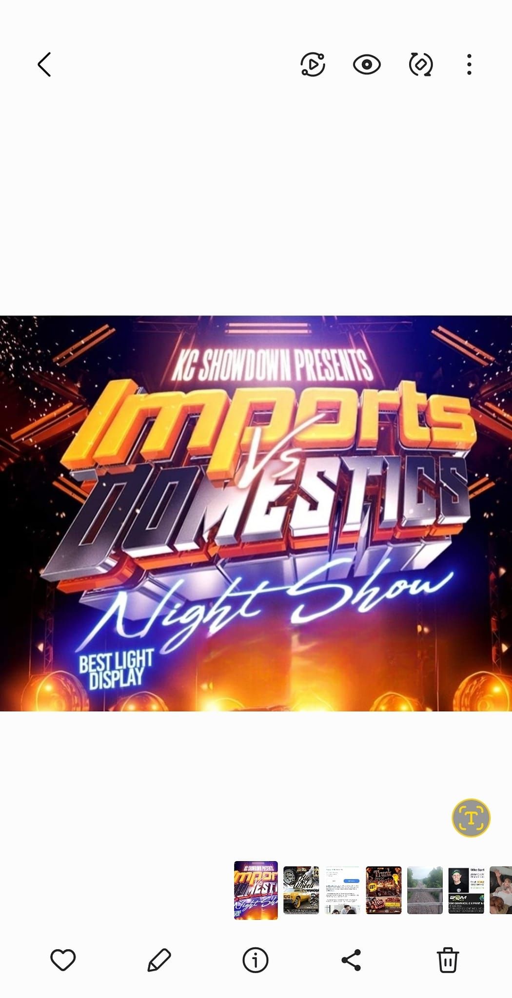 Imports vs Domestics Night Show 2025