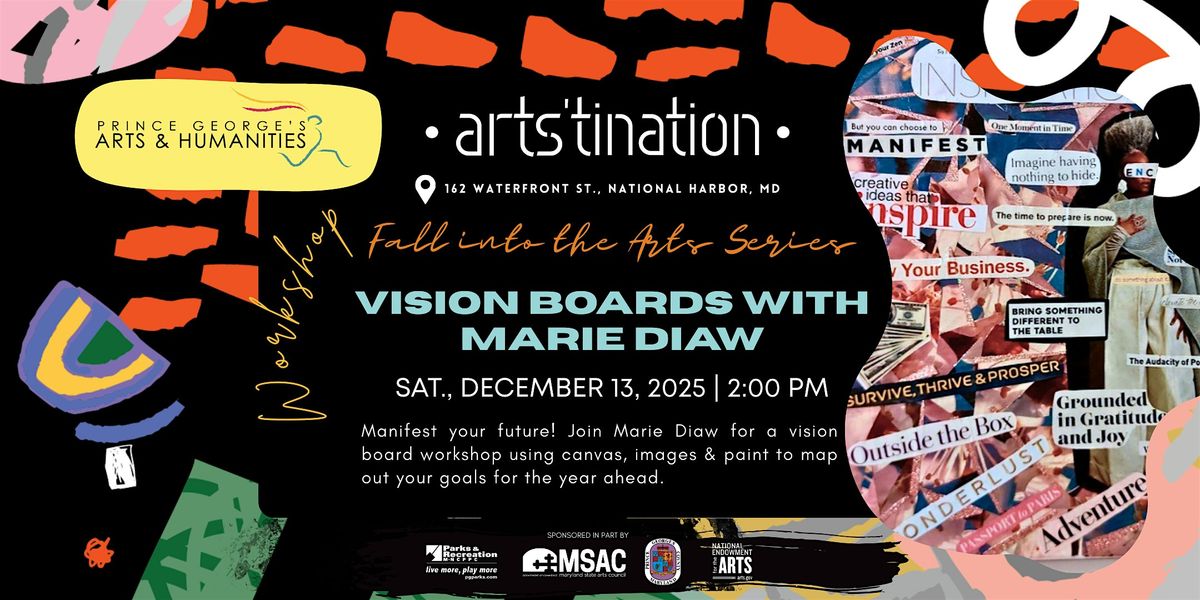 Vision Boards With Artist Marie Diaw