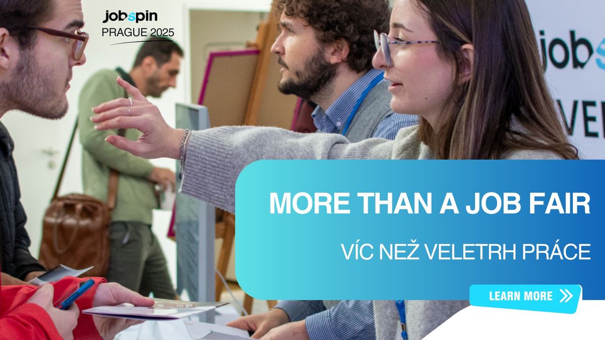 Prague Jobspin Job and Relocation Fair - Kari\u00e9rn\u00ed veletrh pro cizince