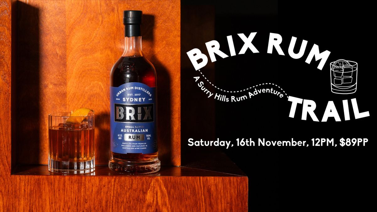 Brix Surry Hills Rum Trail