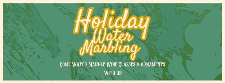 Holiday Water Marbling 