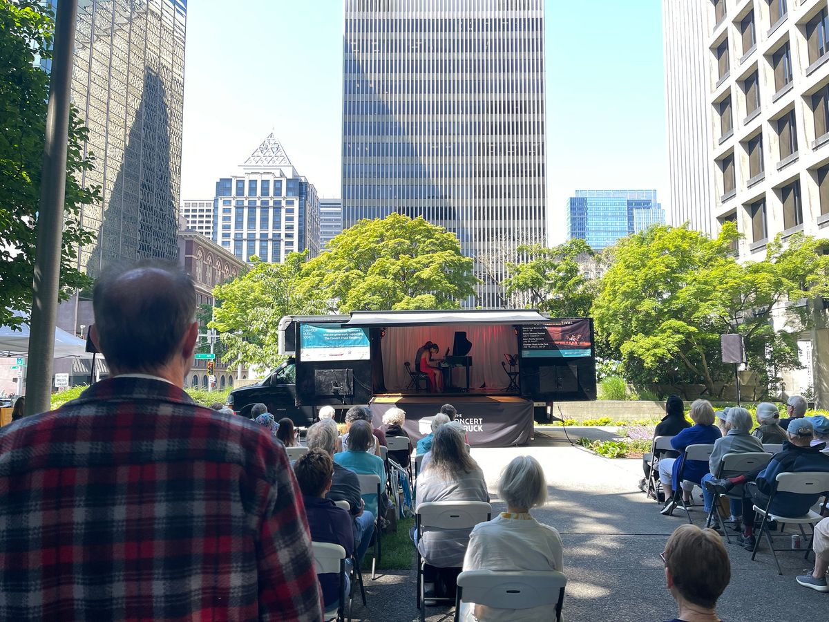 Seattle Chamber Music Society Concert Truck