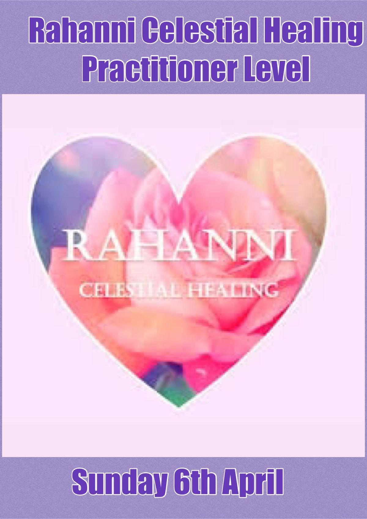 Rahanni Celestial Healing Practitioner Level 