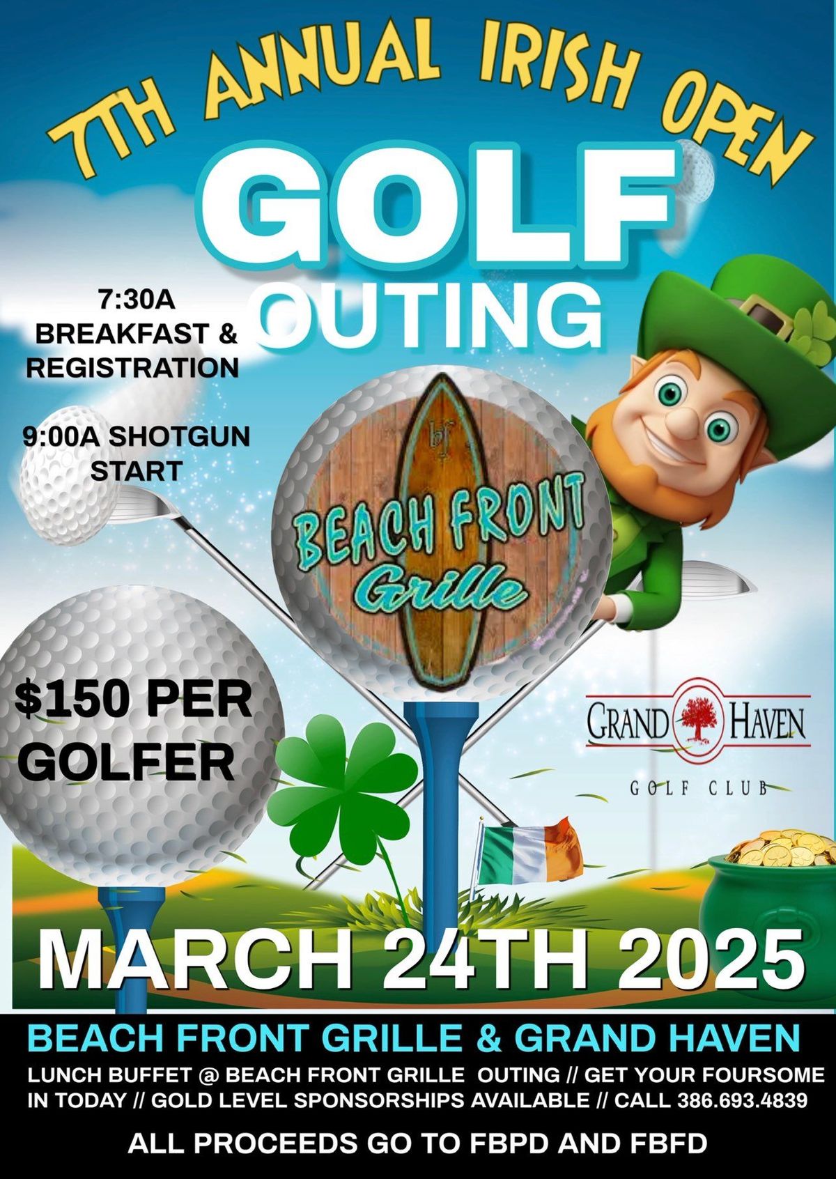 8th Annual Irish \u2618\ufe0f Open Golf Outing