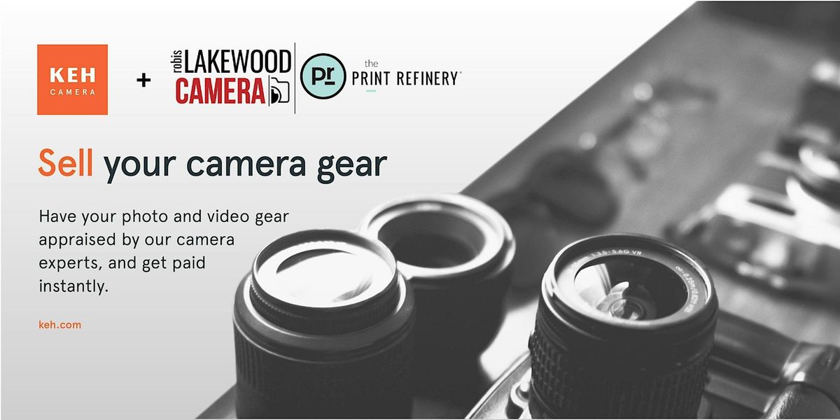 Sell your camera gear (free) at robis Lakewood Camera + The Print Refinery