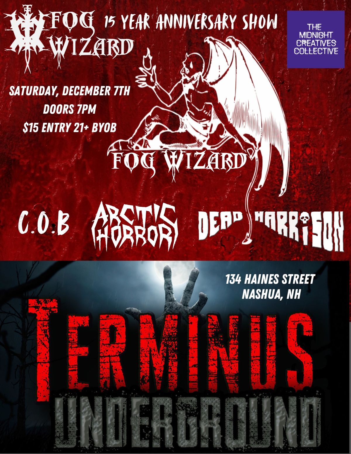 Terminus Underground: Fog Wizard\/Arctic Horror\/Dead Harrison\/C.O.B