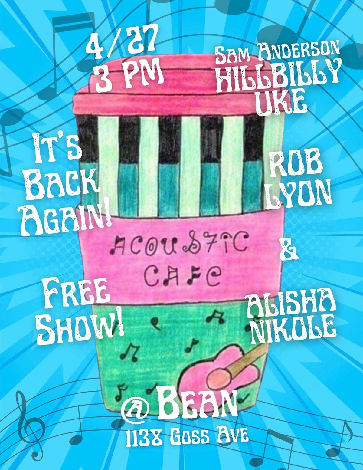 Acoustic Cafe Concert Series @ Bean