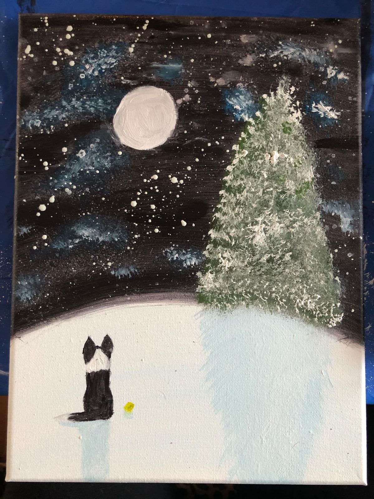 Painting with Pups..... Winter 