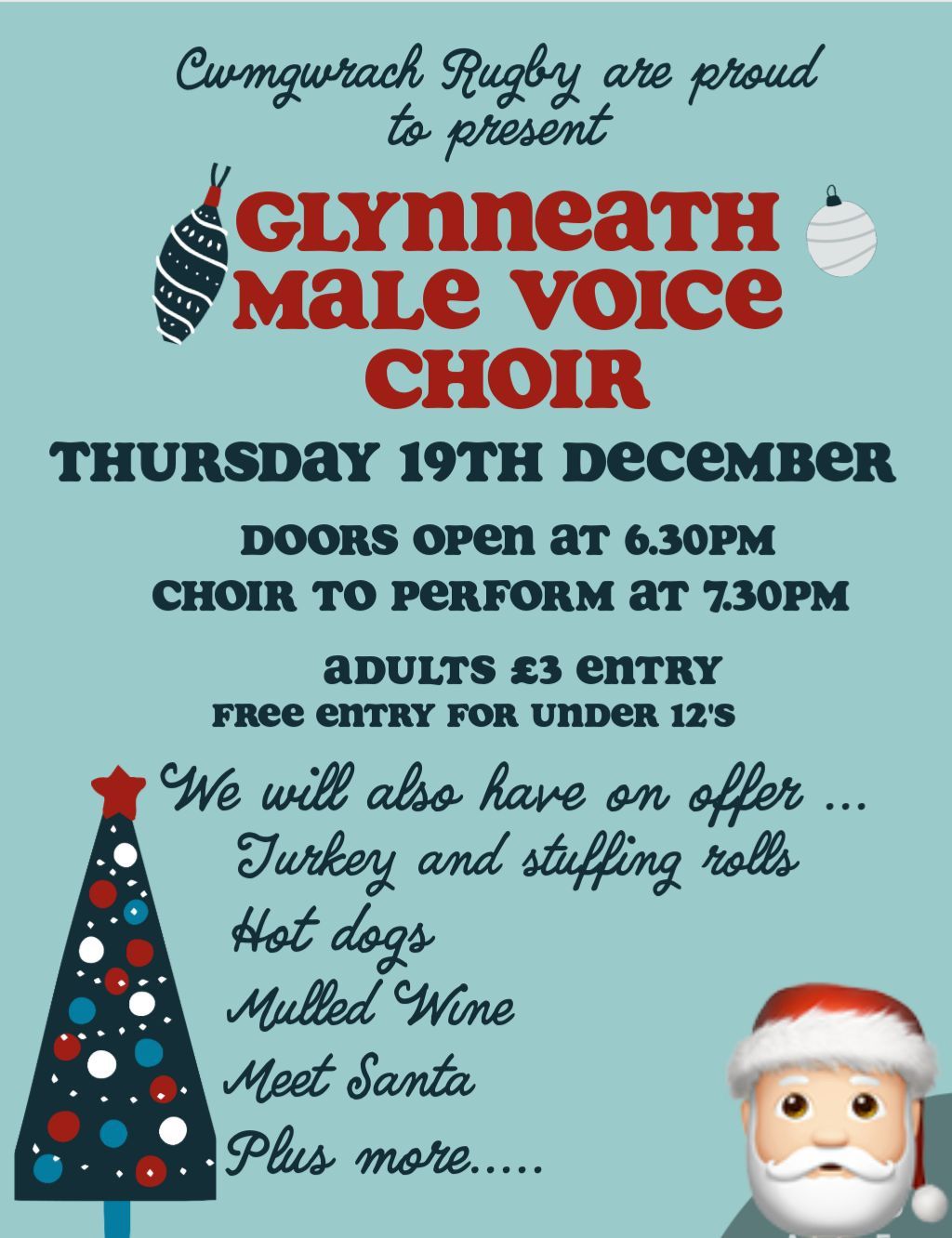 Glynneath Male Voice Choir Performance