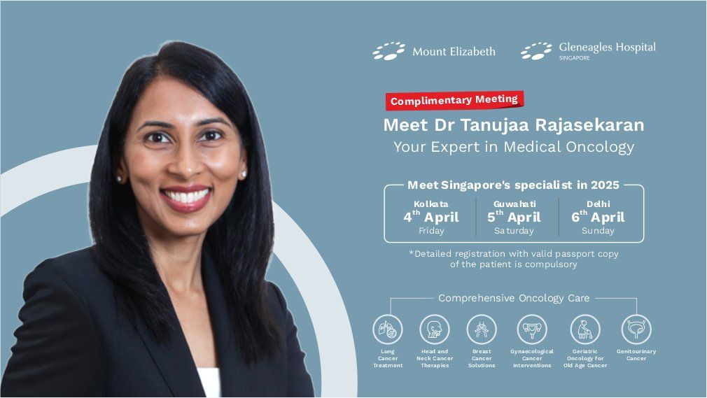 Exclusive One-on-One Personalised meeting with Dr. Tanujaa Rajasekaran