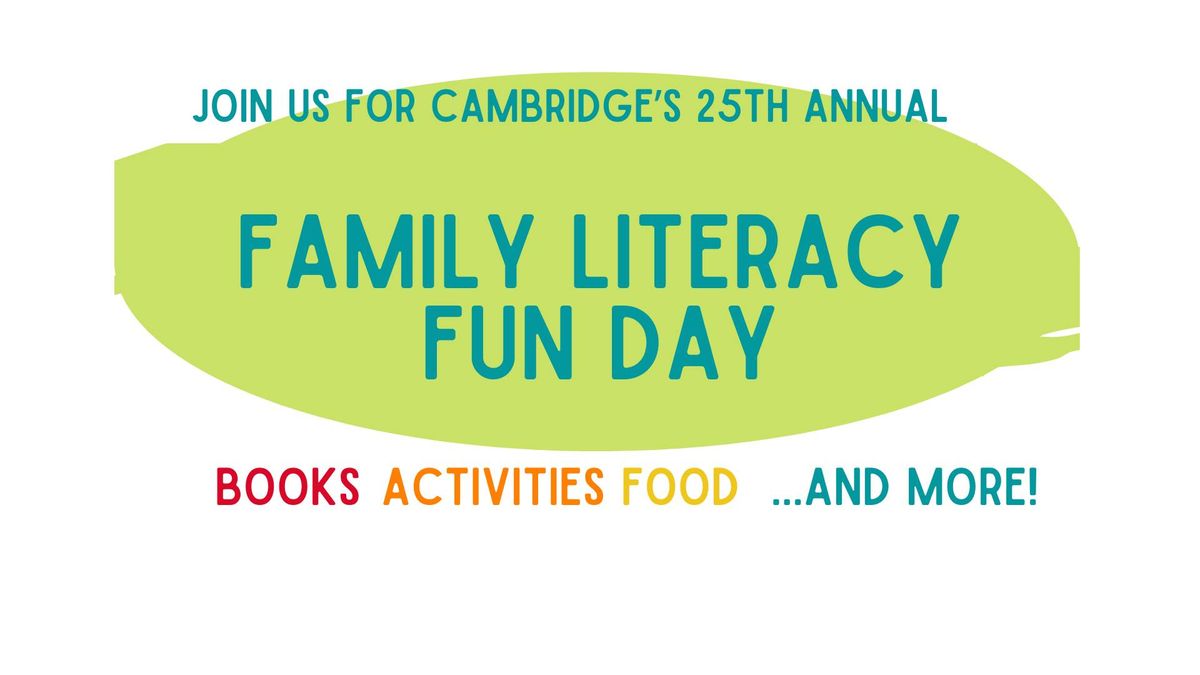 25th Annual Family Literacy Fun Day