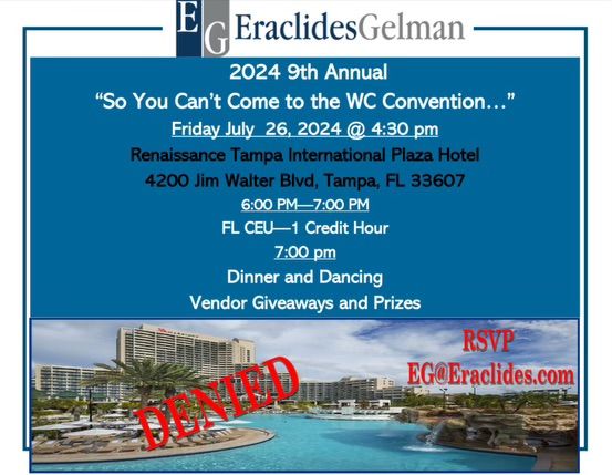 So You Can\u2019t Come to the WC Convention