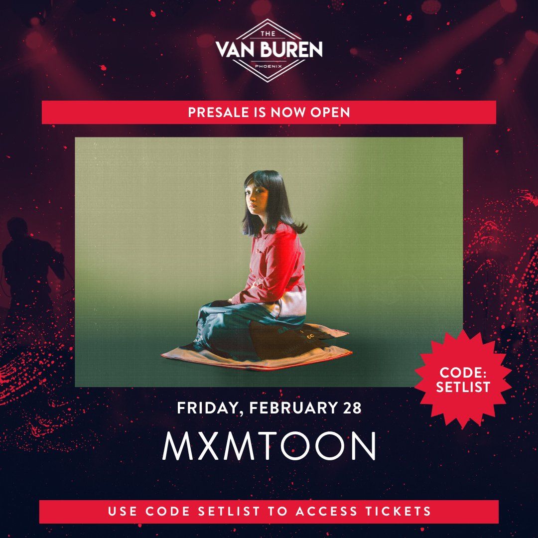 Mxmtoon at The Van Buren