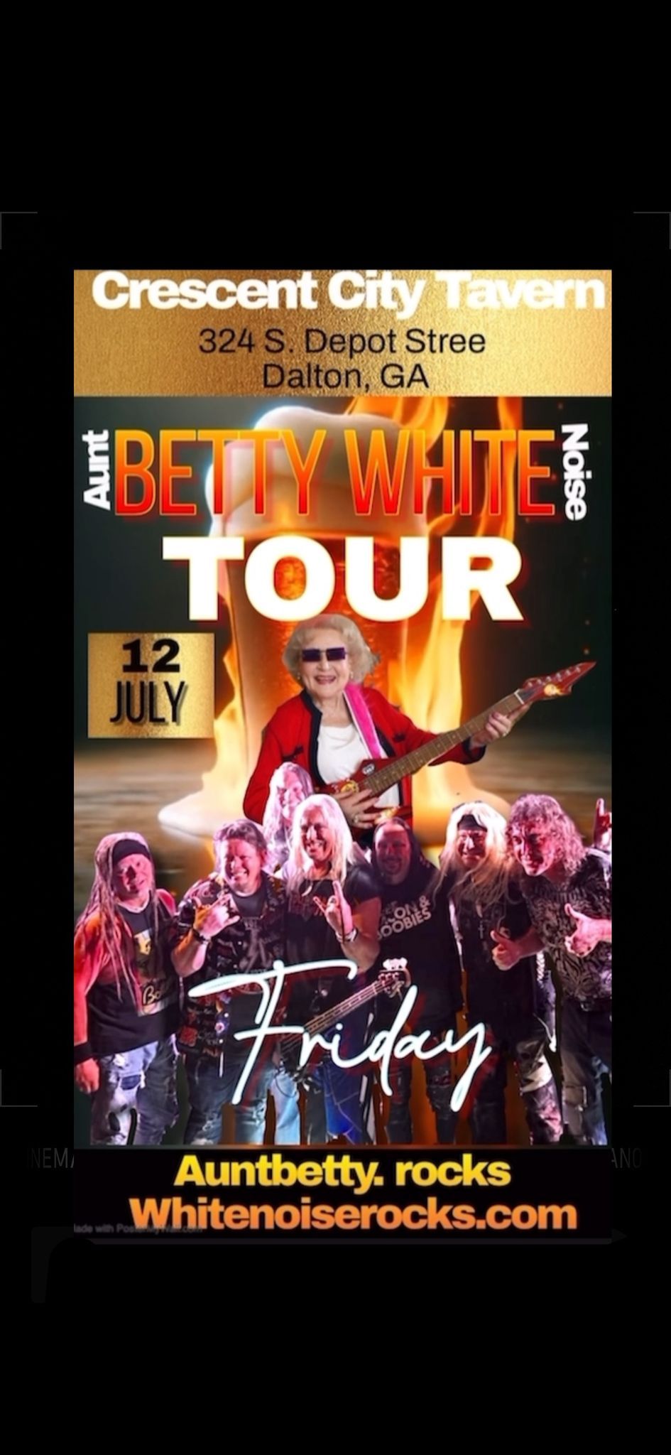 Betty White Night at Crescent City July 12th 8pm