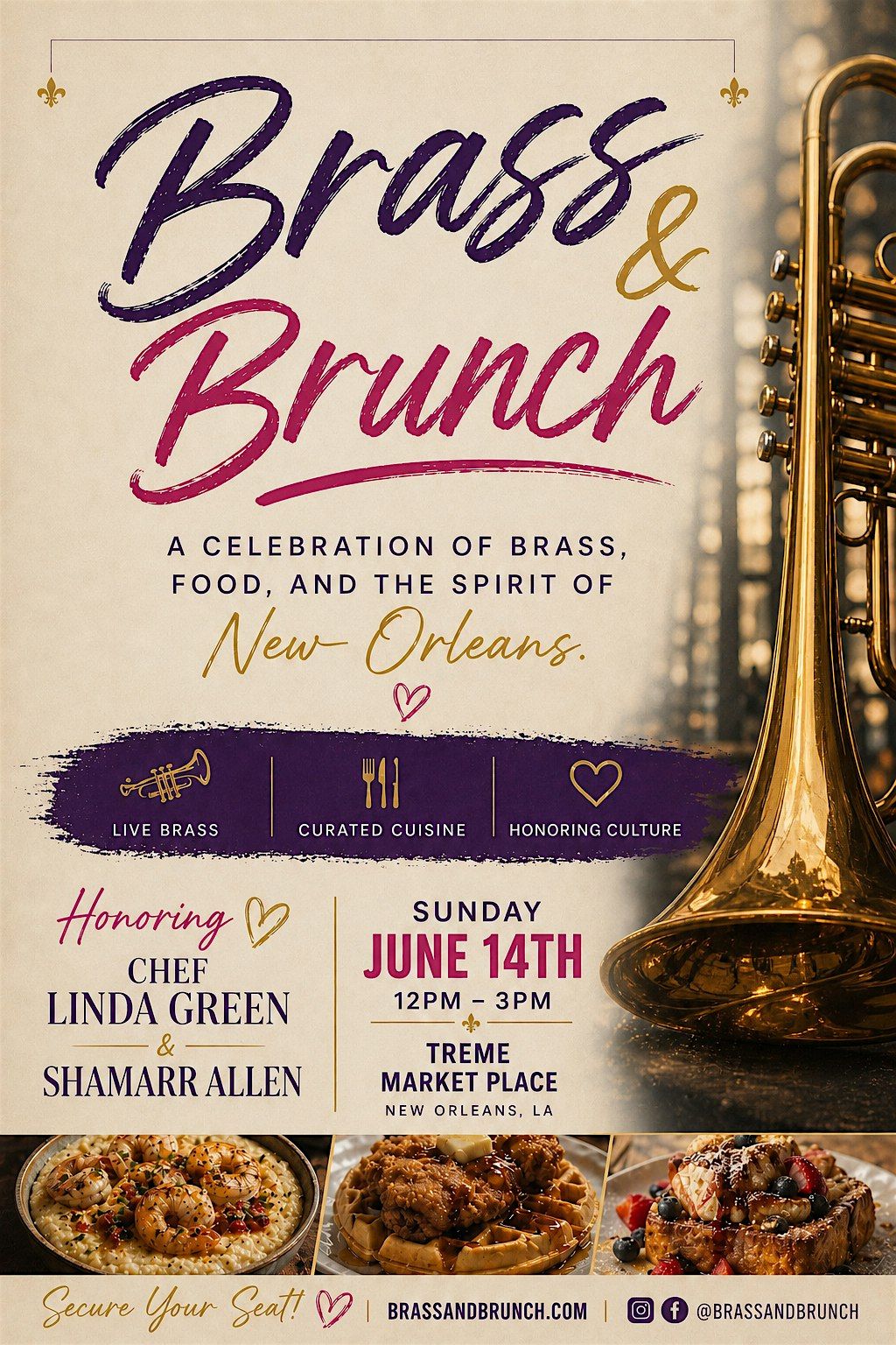 Brass and Brunch: A Curated Celebration of Culture and Flavor