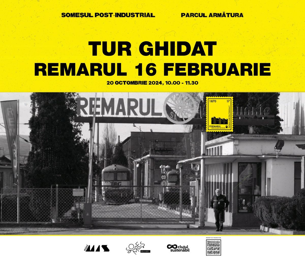 Tur ghidat Remarul 16 februarie | Some\u0219ul Post Industrial (fully booked)