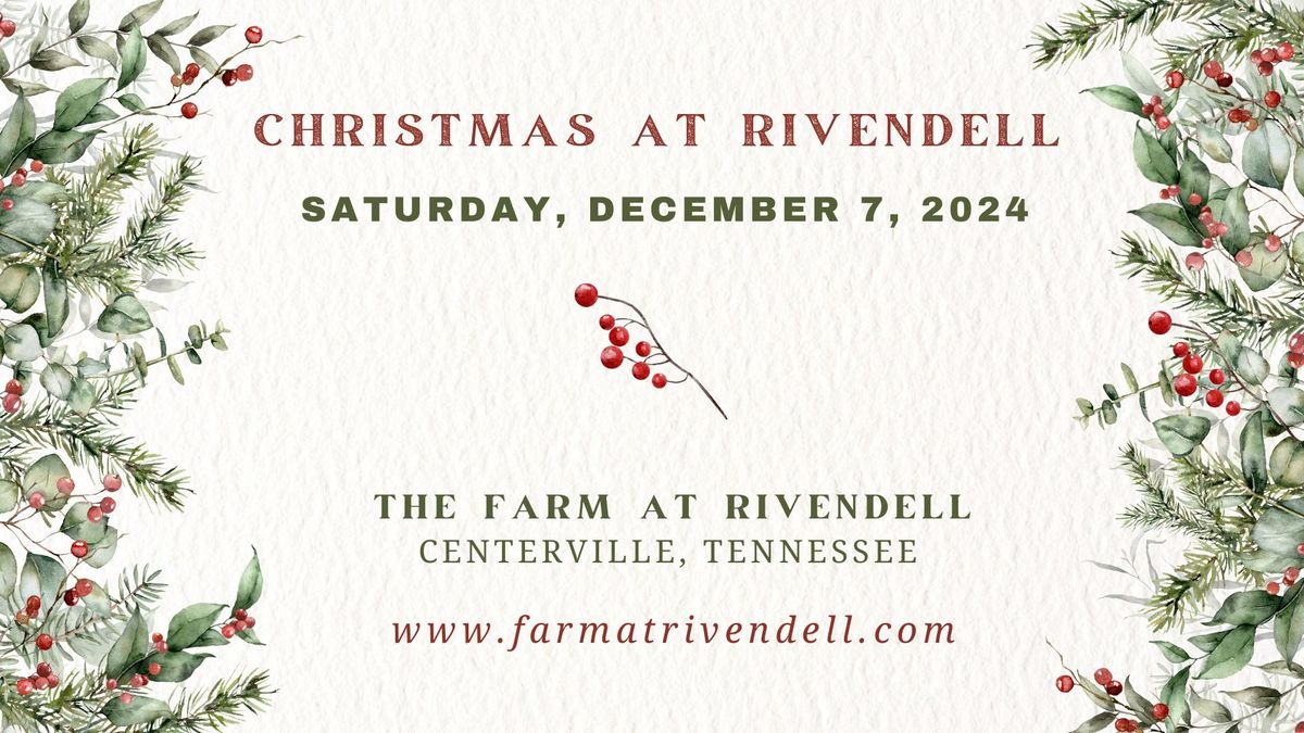 Christmas at Rivendell