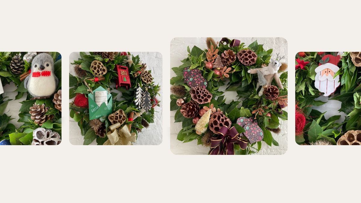 Deluxe Festive Wreath Workshop