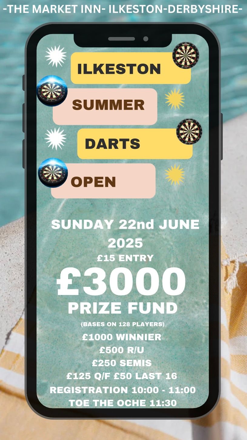 ILKESTON SUMMER DARTS OPEN 2025