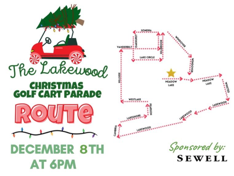 Lakewood Christmas Golf Cart Parade