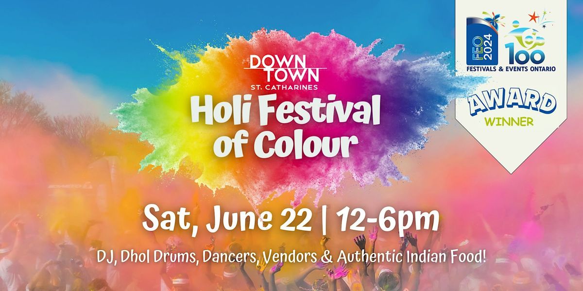 Downtown St. Catharines Holi Festival of Colour