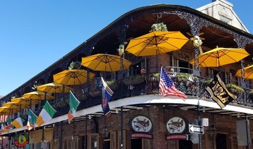 St. Patrick's Day Balcony Party