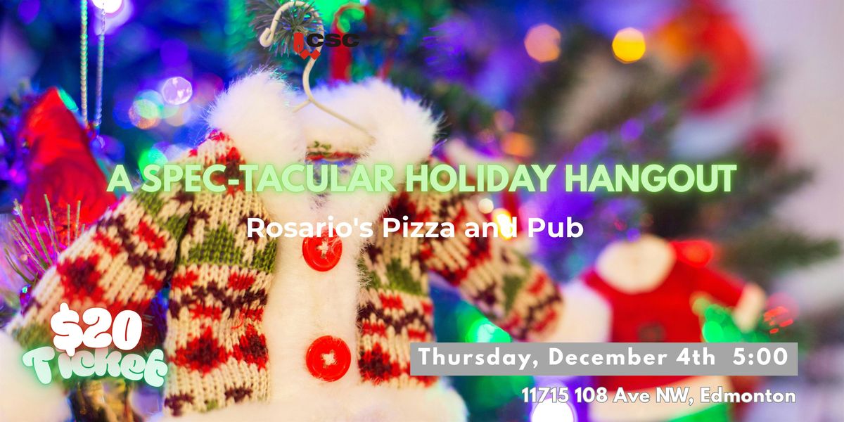 A Spec-tacular Holiday Hangout