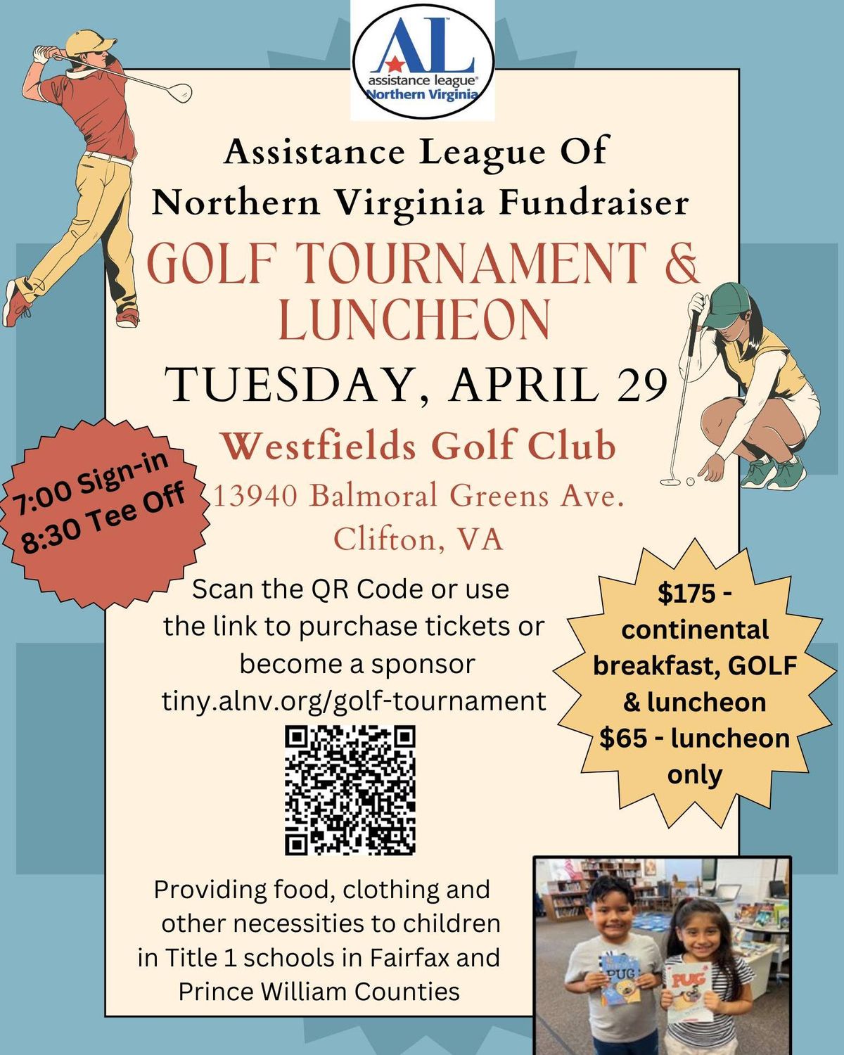 Golf Tournament and Luncheon Fundraiser