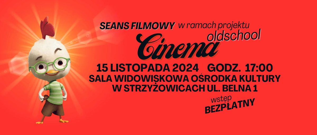 Seans filmowy dla dzieci w ramach cyklu Oldschool Cinema