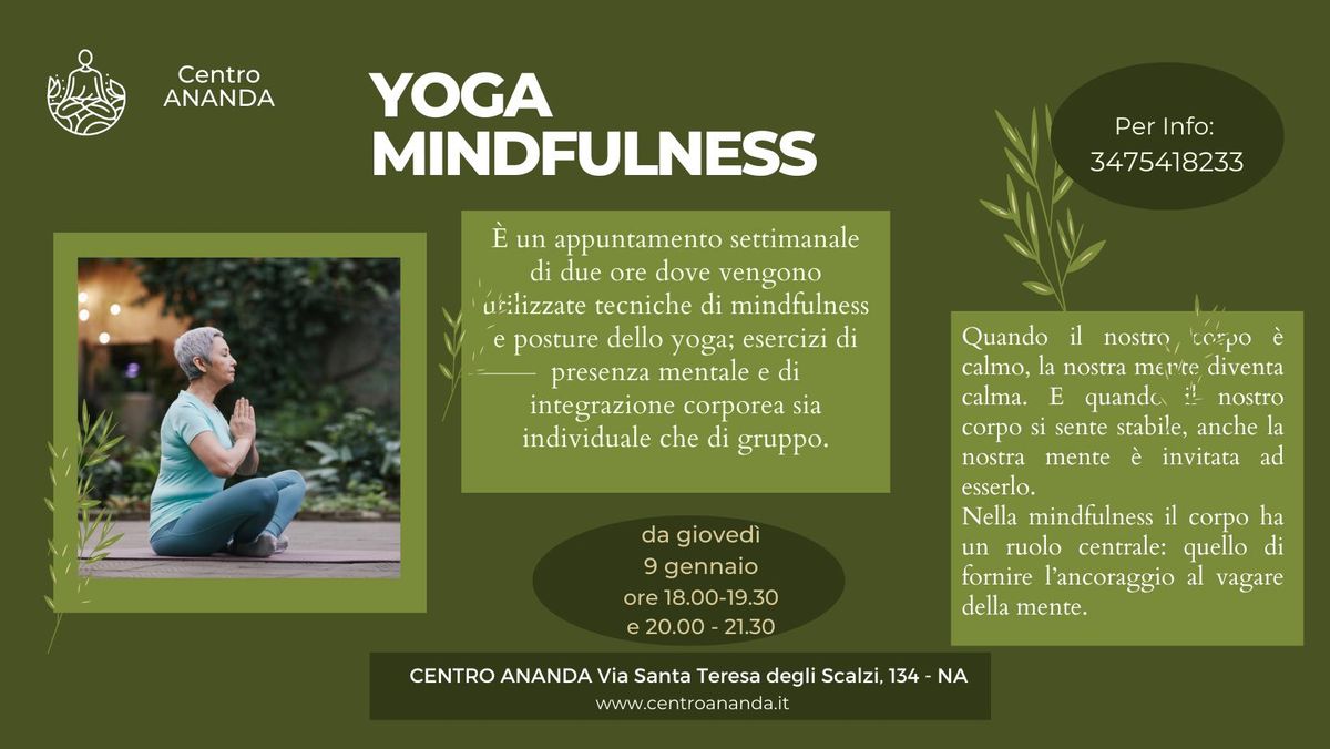 Corso di Yoga Mindfulness