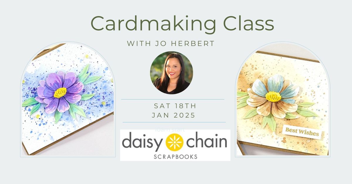 Cardmaking Class at Daisy Chain Scrapbooks