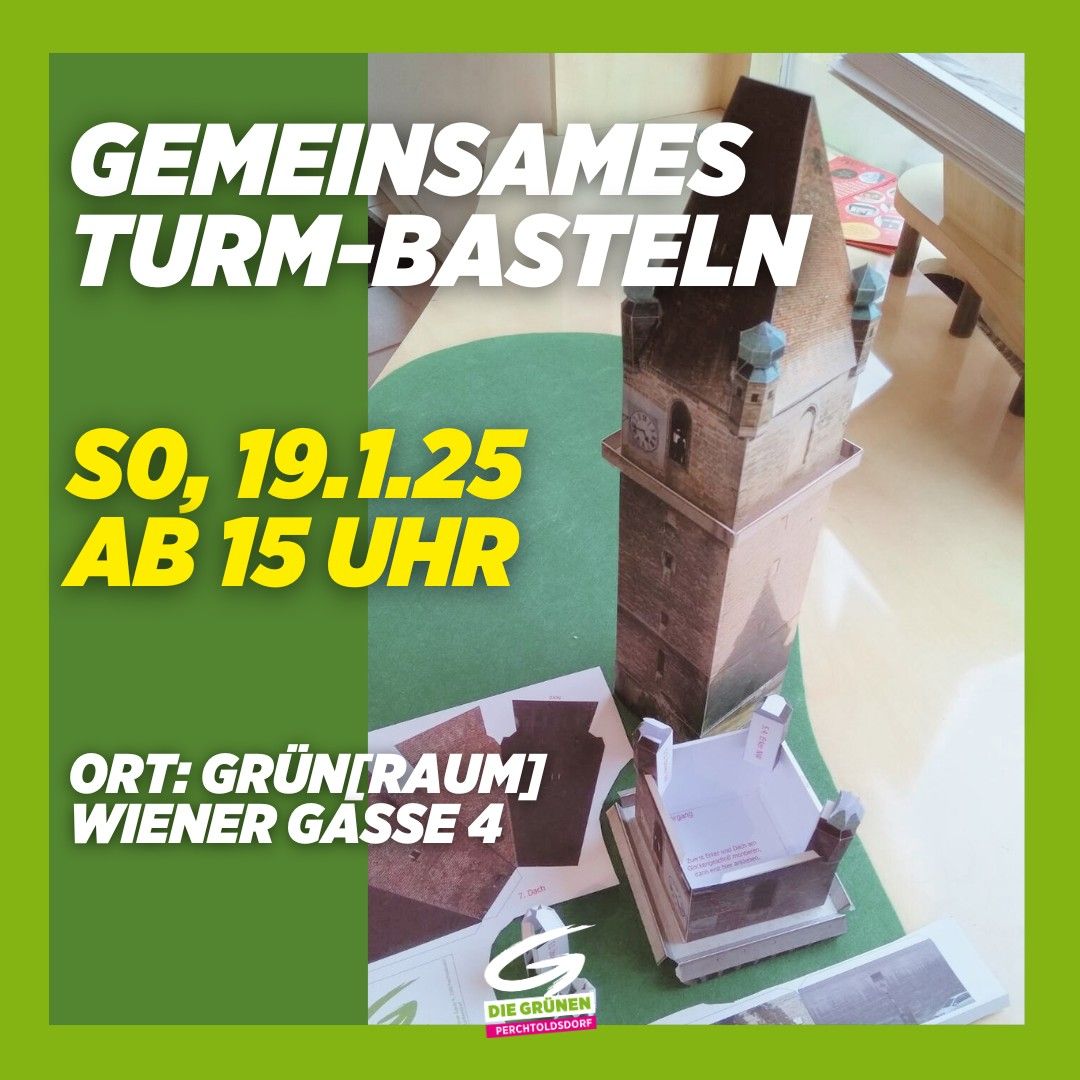 Gemeinsames Turm-Basteln