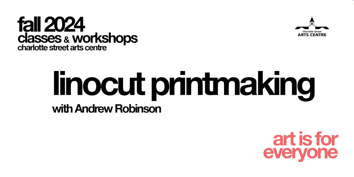 Linocut Printmaking with Andrew Robinson