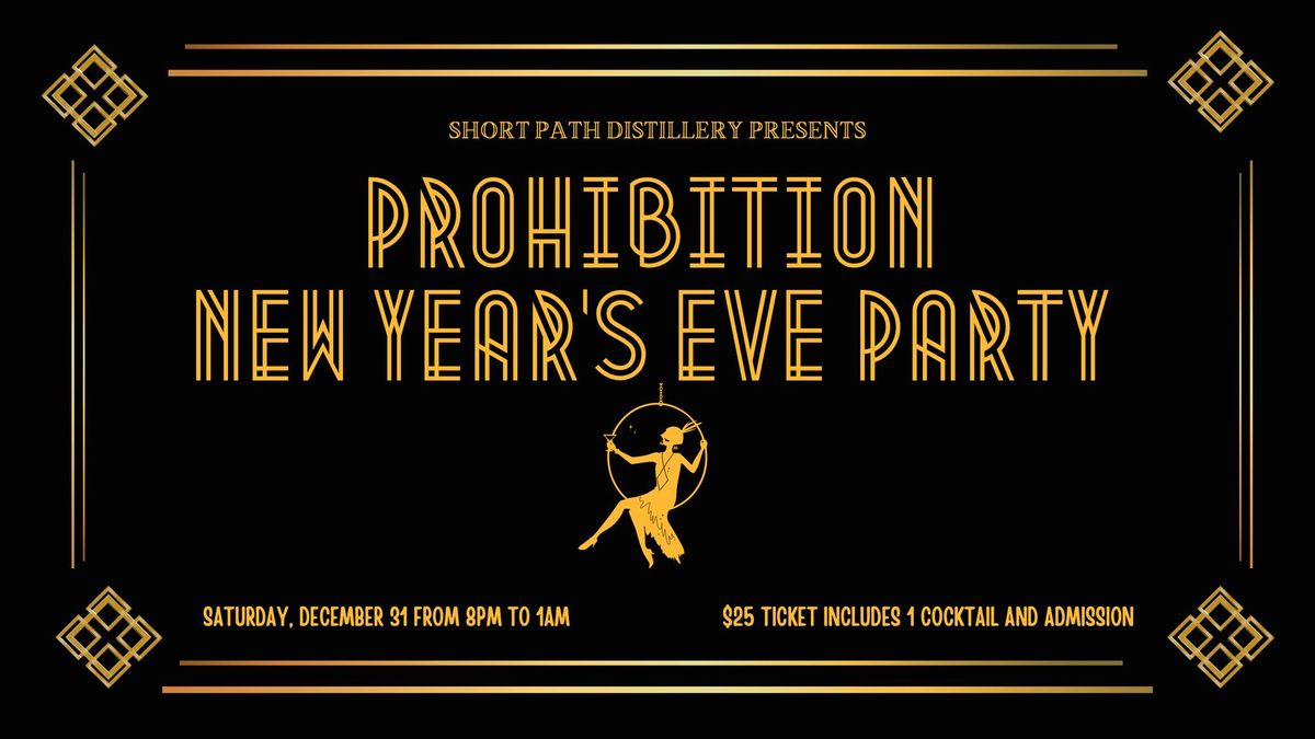 Prohibition New Year's Eve Party