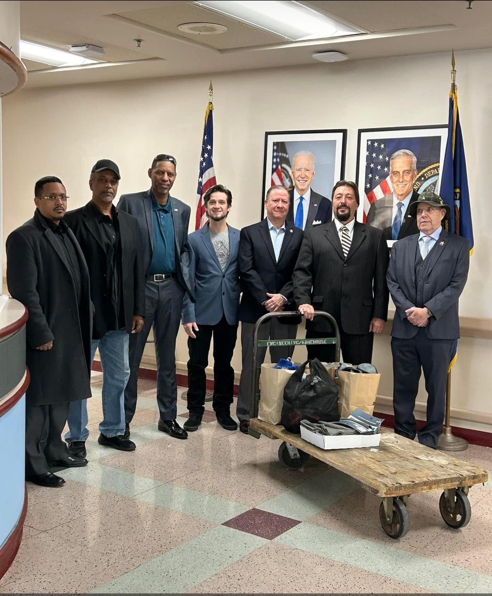 President's Day at the Brooklyn Veterans Hospital.