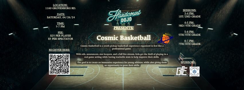 Hardcourt Dojo Presents: Cosmic Basketball! 