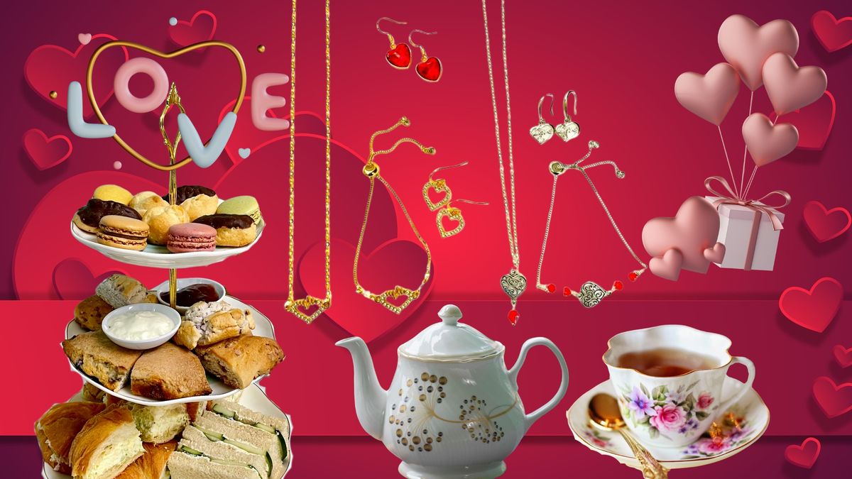 Love is in the Air: Valentine's Jewelry Class & Afternoon Tea Experience by ejm at Joseph's Tea Room