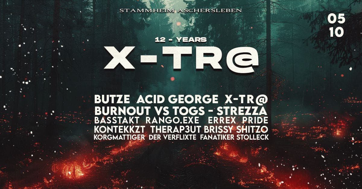 12 Jahre X-Tr@